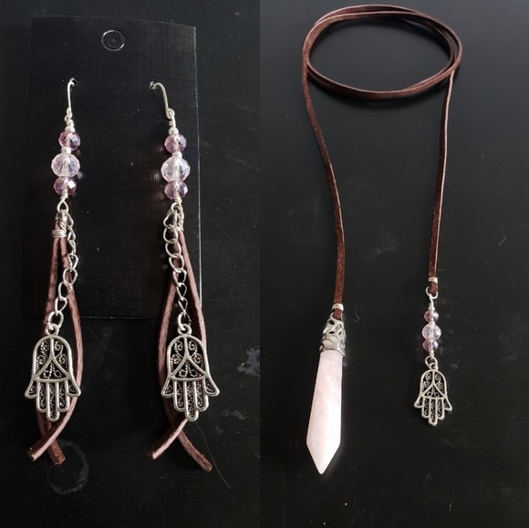 Handmade Hamsa Wraped Choker - Picture 1 of 1